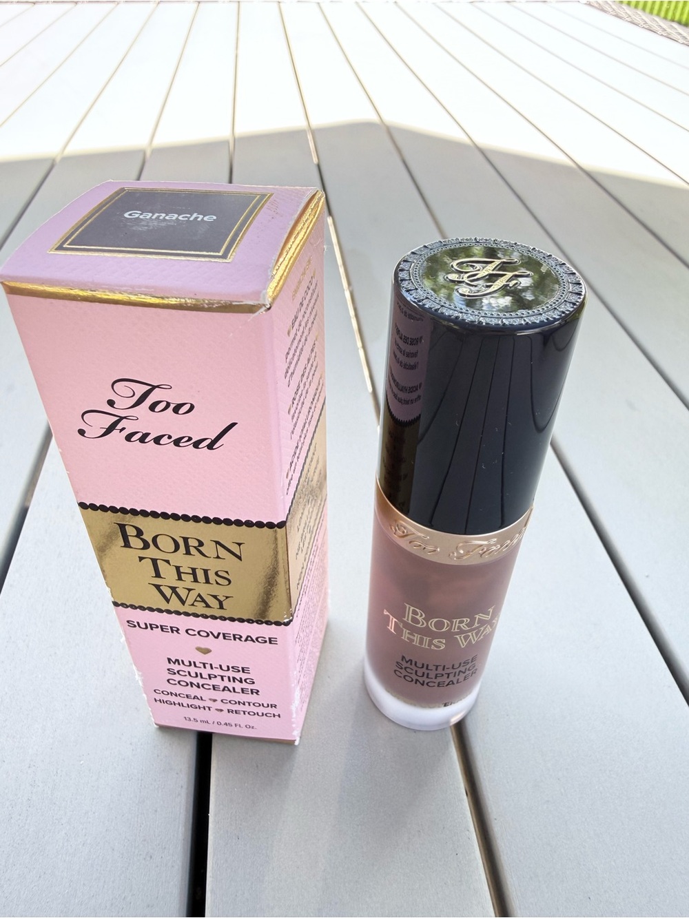 Too Faced Born This Way Multi-Use Sculpting Concealer - Ganache Brown